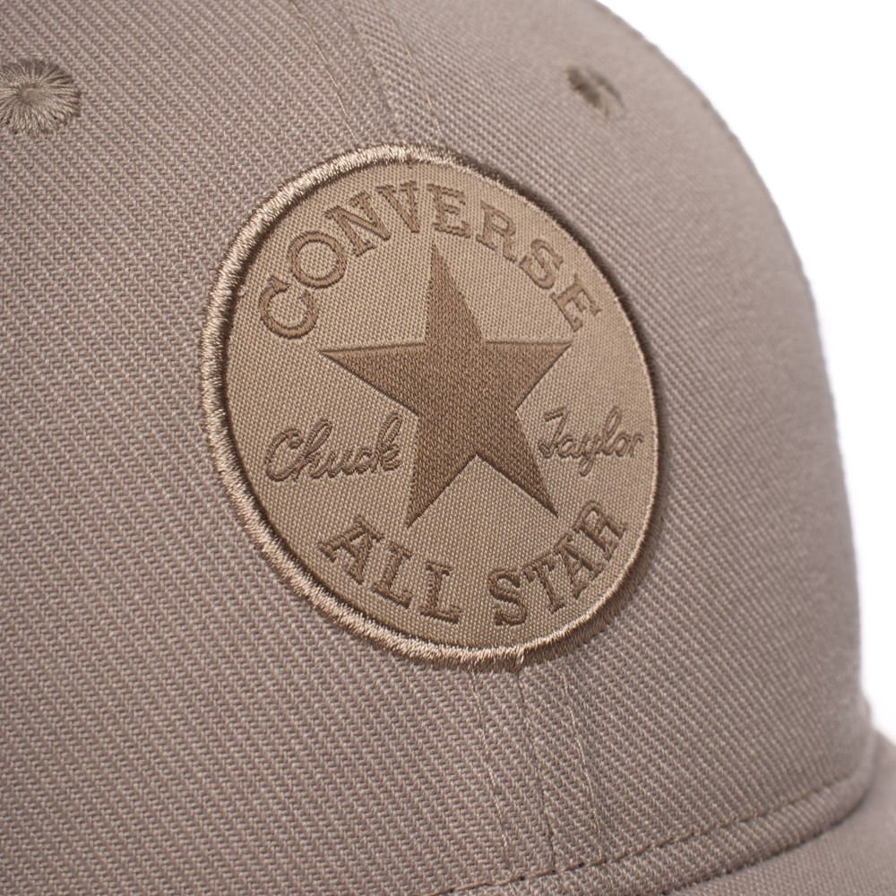 Boné Unissex Converse Trucker All Star Mesh Ajustável Bege Bege 4