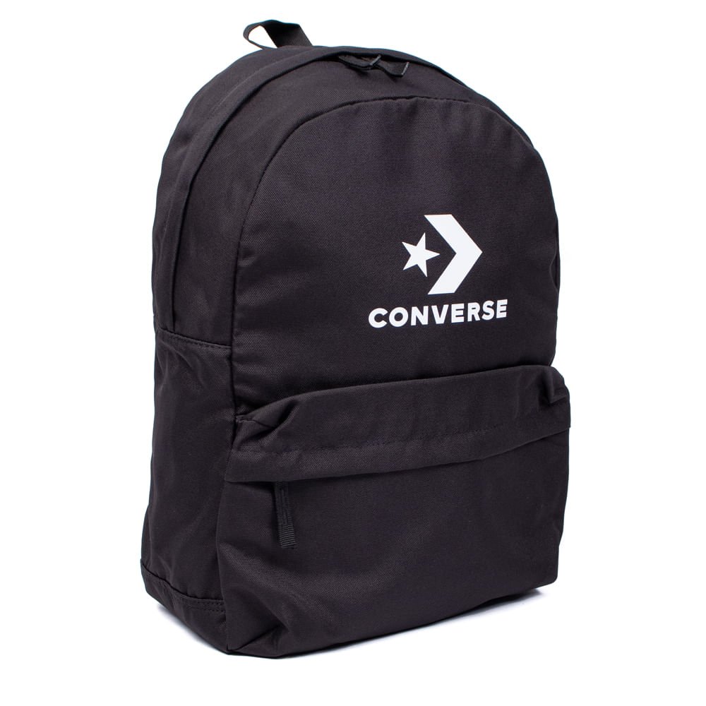 Mochila Unissex Converse Speed 3 Preto/Branco Preto 3