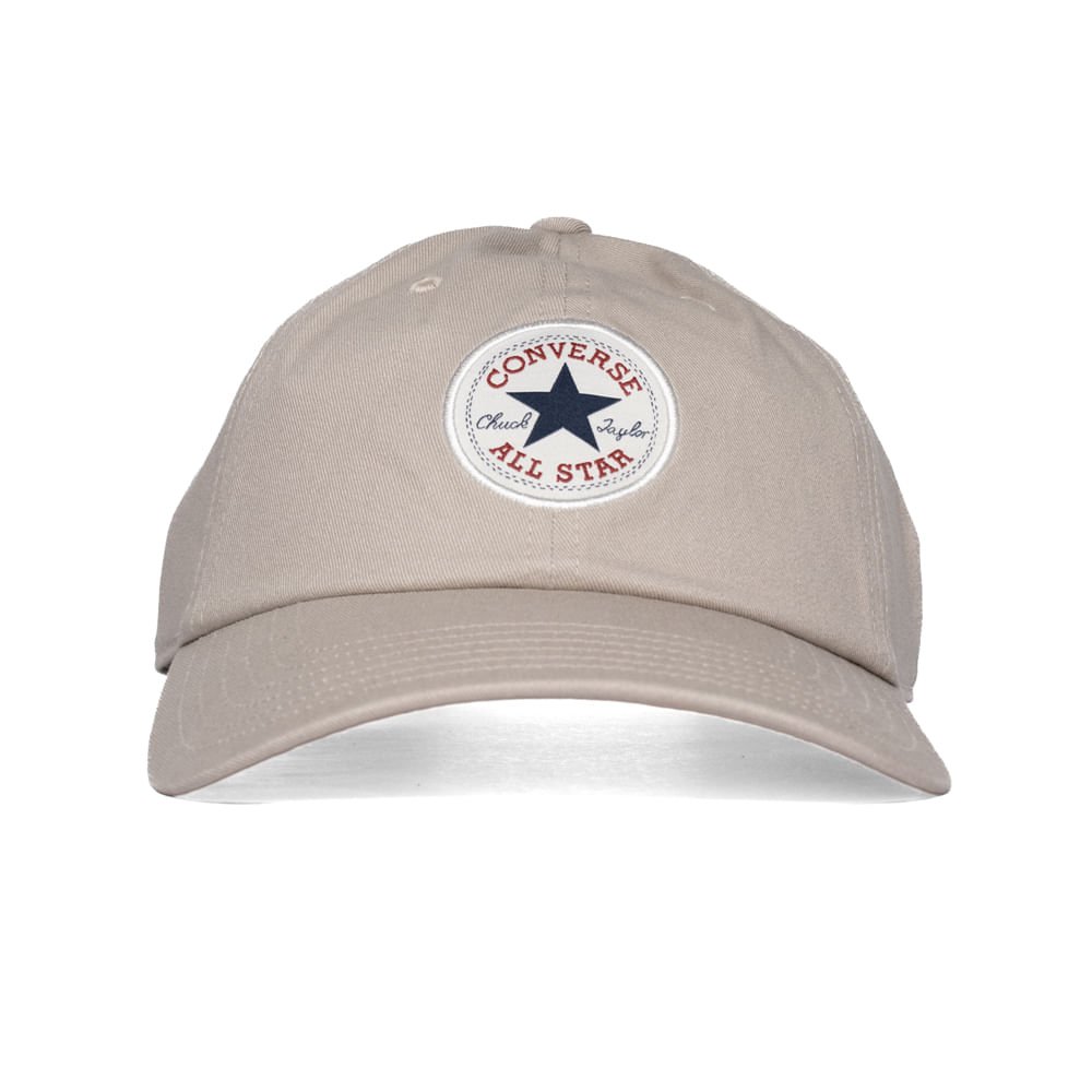 Boné Unissex Converse Chuck Taylor Baseball Curva Bege Bege 2