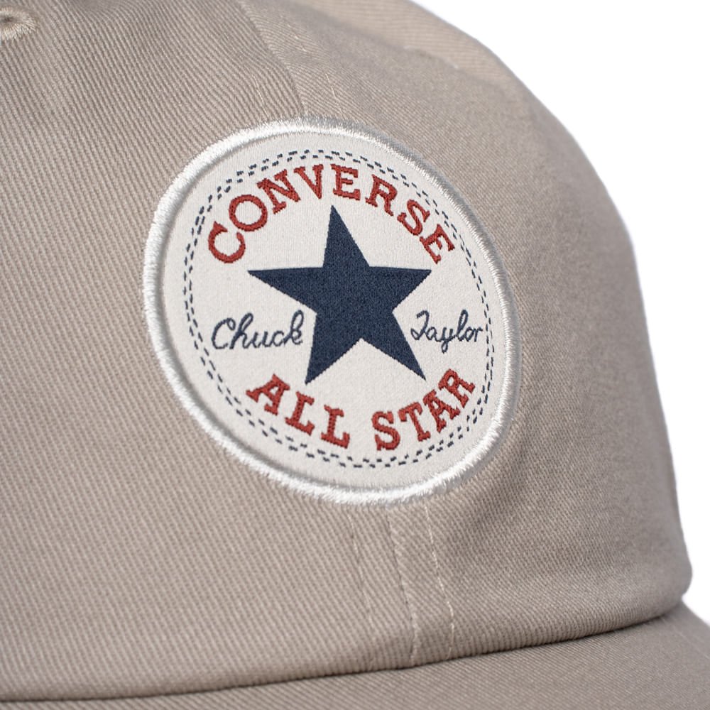 Boné Unissex Converse Chuck Taylor Baseball Curva Bege Bege 4