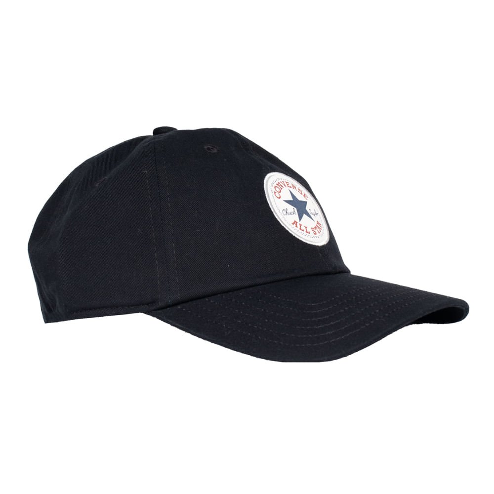 Boné Unissex Converse Chuck Taylor Baseball Aba Curva Preto