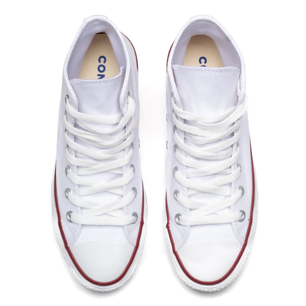 Tênis Feminino Converse Chuck Taylor All Star Lift Branco/Marinho Branco 4