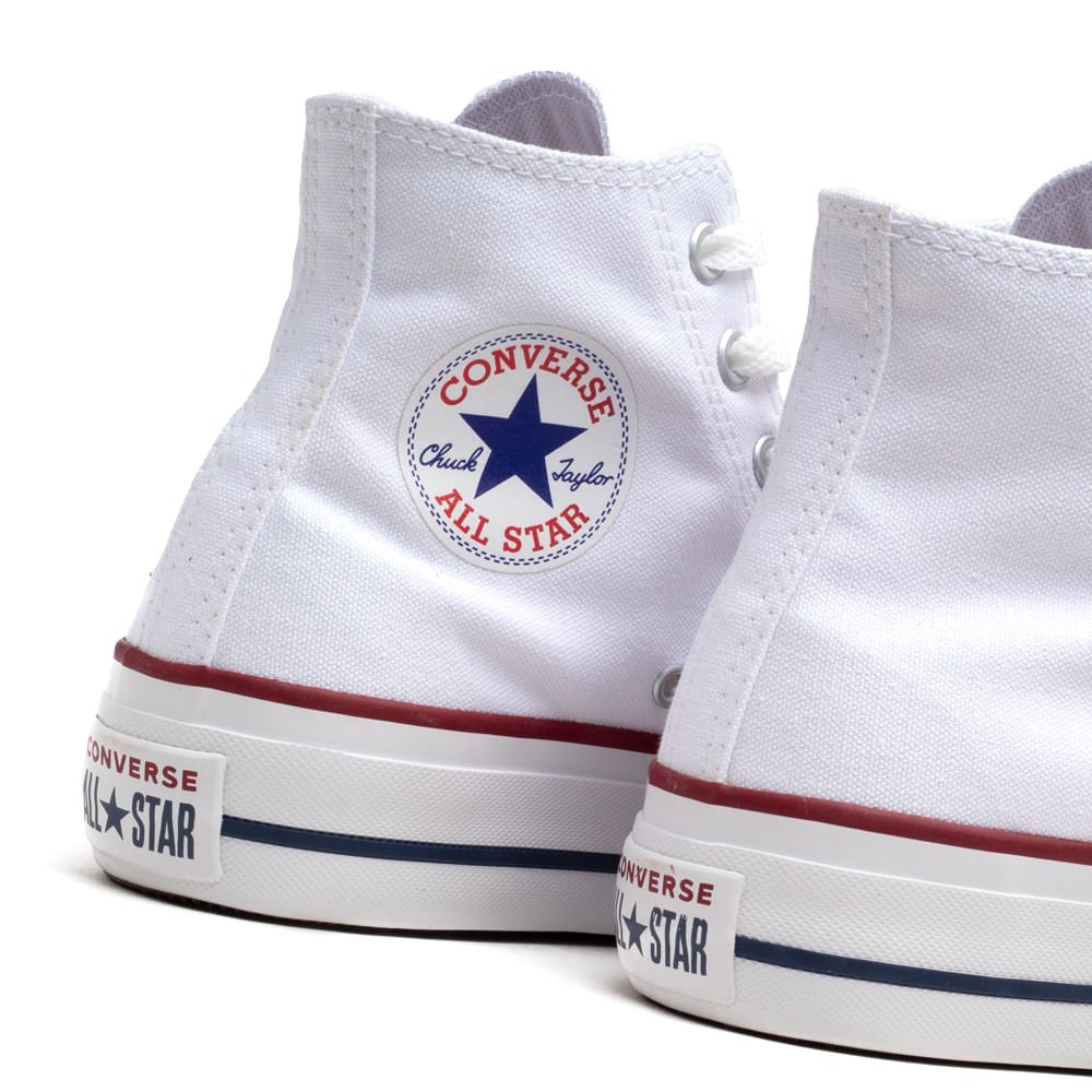 Tênis Feminino Converse Chuck Taylor All Star Lift Branco/Marinho Branco 5