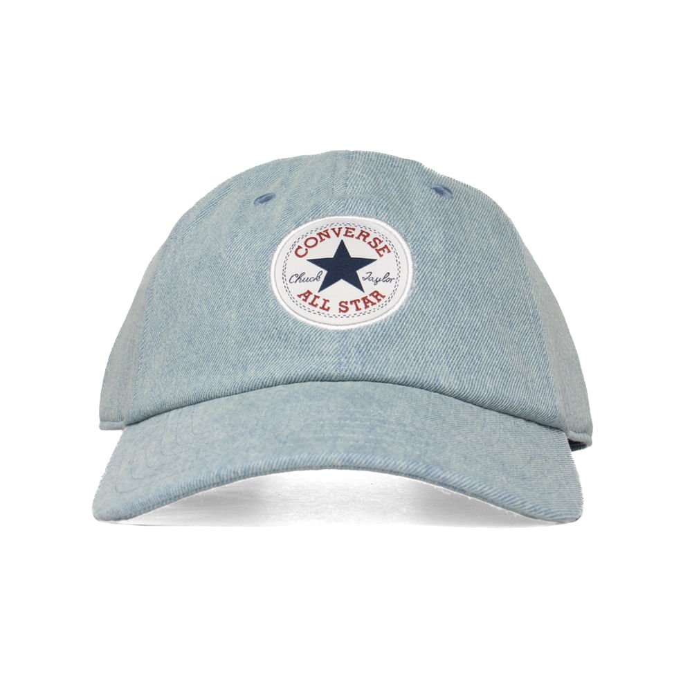 Boné Unissex Converse Chuck Taylor Baseball Curva Azul Azul 2