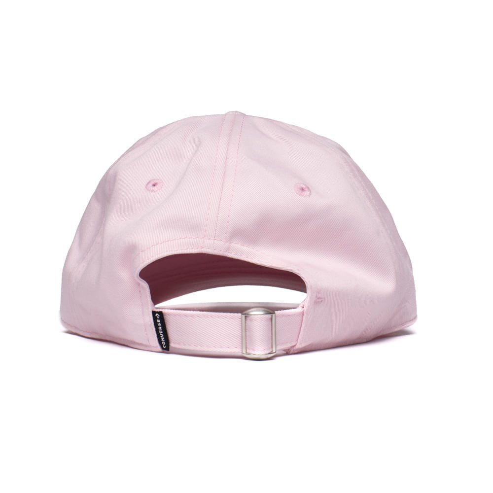 Boné Converse Chuck Taylor Baseball Curva Rosa Claro Rosa 3