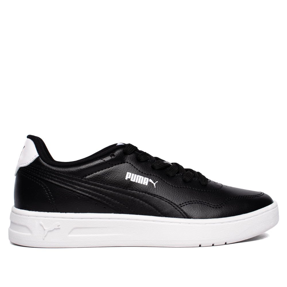 Tênis Feminino Puma Court Lally BDP Formstrip Casual Preto Preto 2
