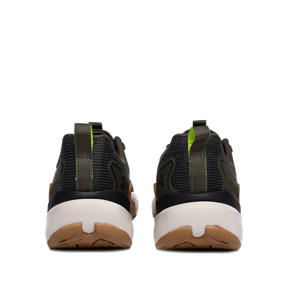 Tênis Masculino Under Armour Reps 3 Tribase Musgo/Verde Neon Verde 3