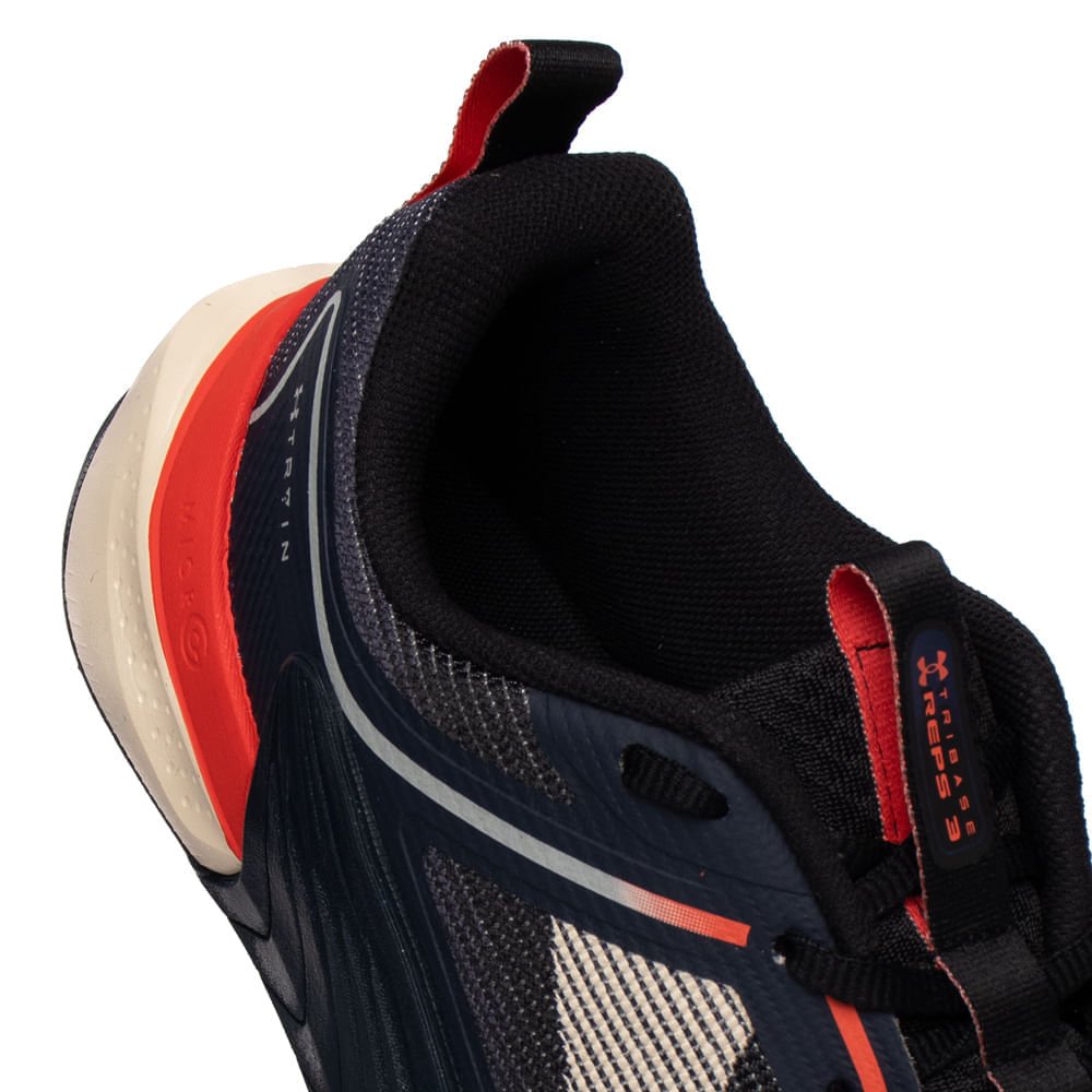 Tênis Masculino Under Armour Reps 3 Tribase Marinho/Vermelho Marinho 5