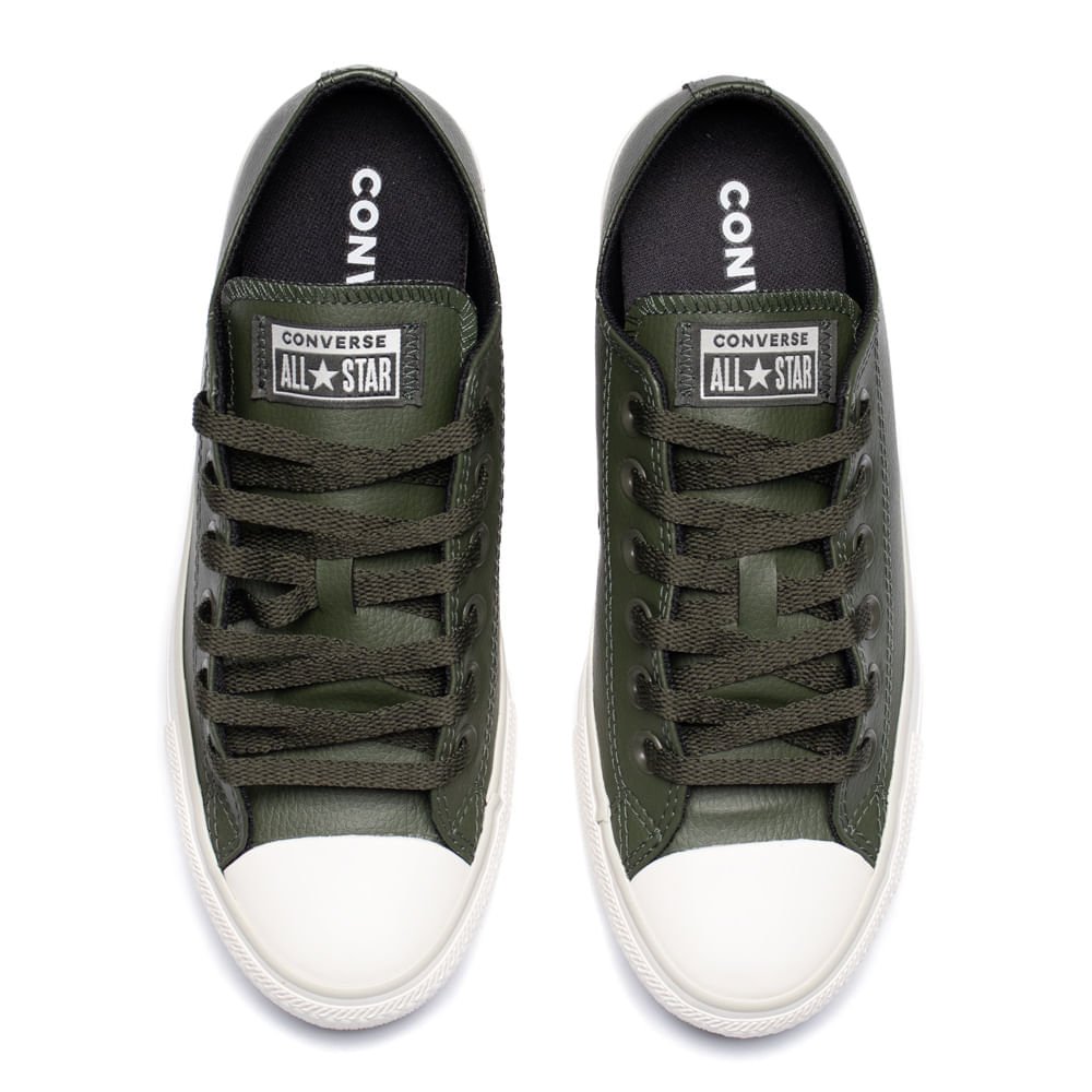 Tênis Feminino Converse Chuck Taylor All Star Casual Verde Verde 4