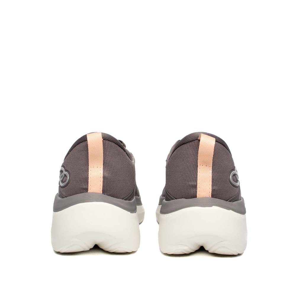Tênis Feminino Olympikus Day Caminhada Eleva+ Cinza/Rosé Cinza 3