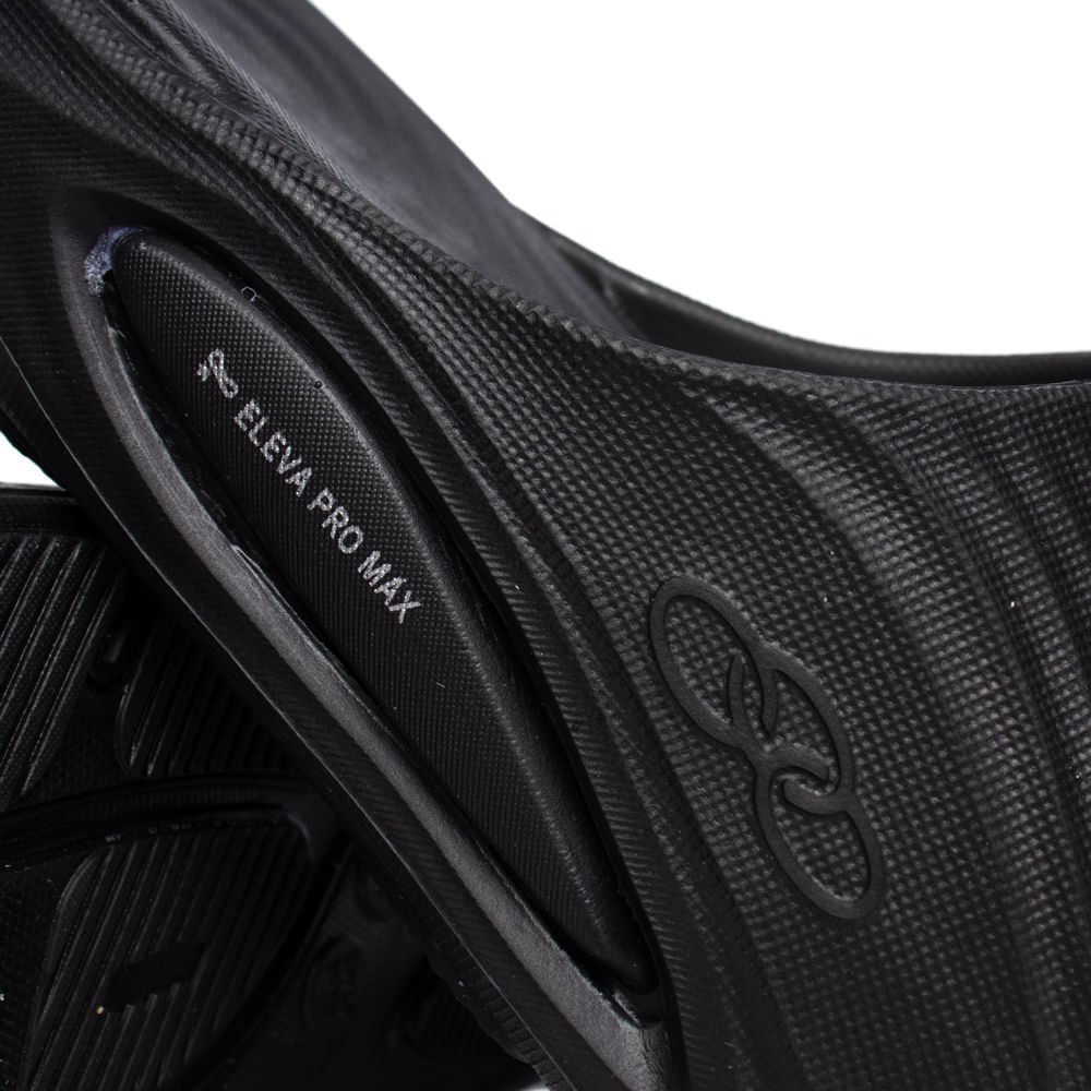 Chinelo Slide Unissex Olympikus Pleno Eleva Pro Max Preto Preto 3