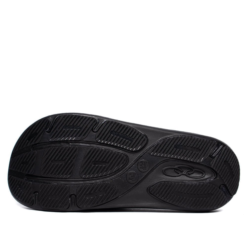 Chinelo Slide Unissex Olympikus Pleno Eleva Pro Max Preto Preto 4