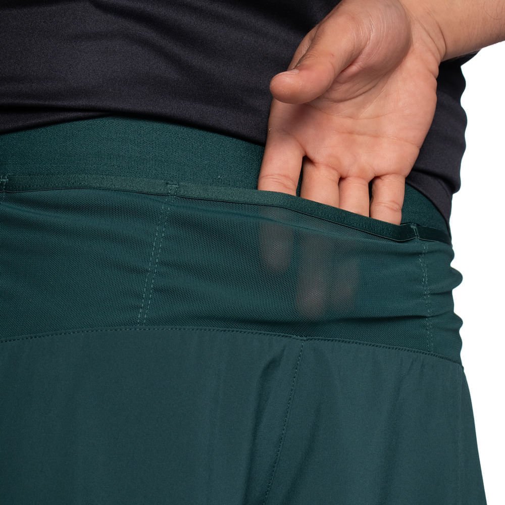 Short Masculino Olympikus Corre Foco 2 Em 1 Verde Verde 5