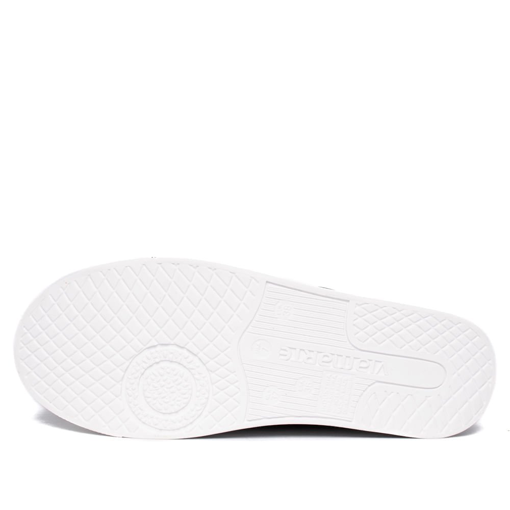 Tênis Feminino Via Marte Casual Flatform Preto/Branco Preto 2