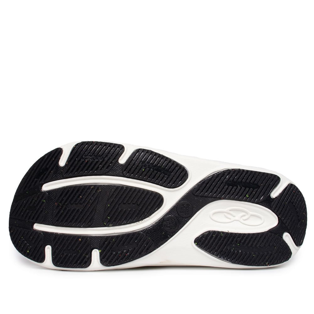 Chinelo Slide Feminino Olympikus Pleno Evasense Branco/Bege Branco 4