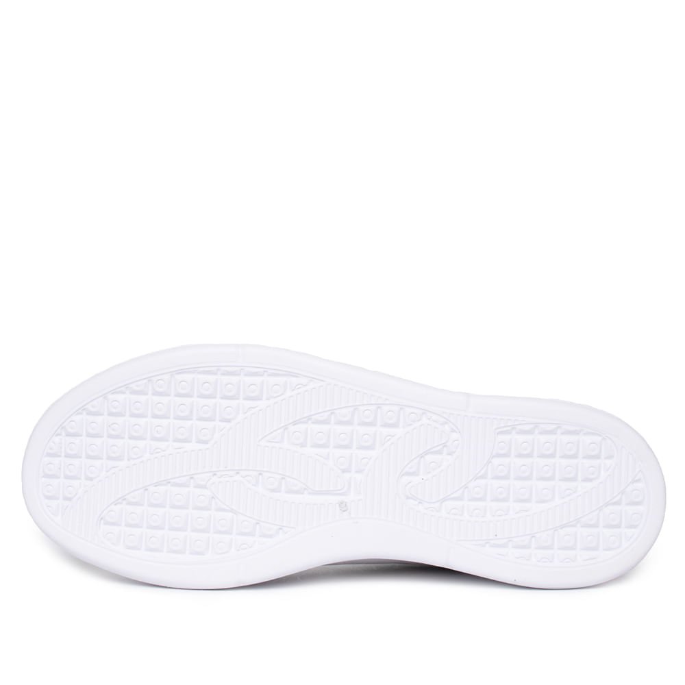 Tênis Masculino Olympikus Only 3 Casual Branco/Preto Branco 2