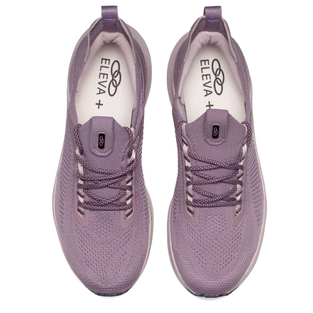 Tênis Feminino Olympikus Adrena 2 Corrida Eleva+ Lilás Roxo 4