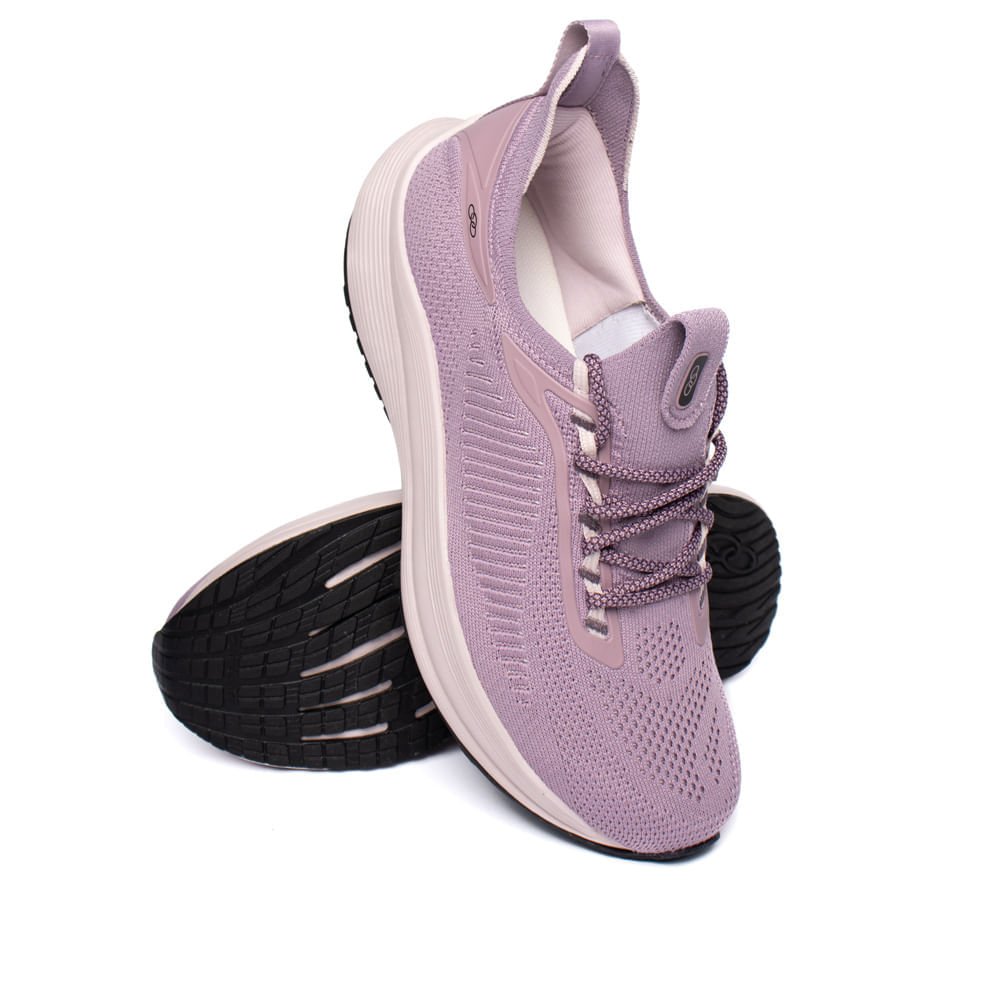 Tênis Feminino Olympikus Adrena 2 Corrida Eleva+ Lilás Roxo 5