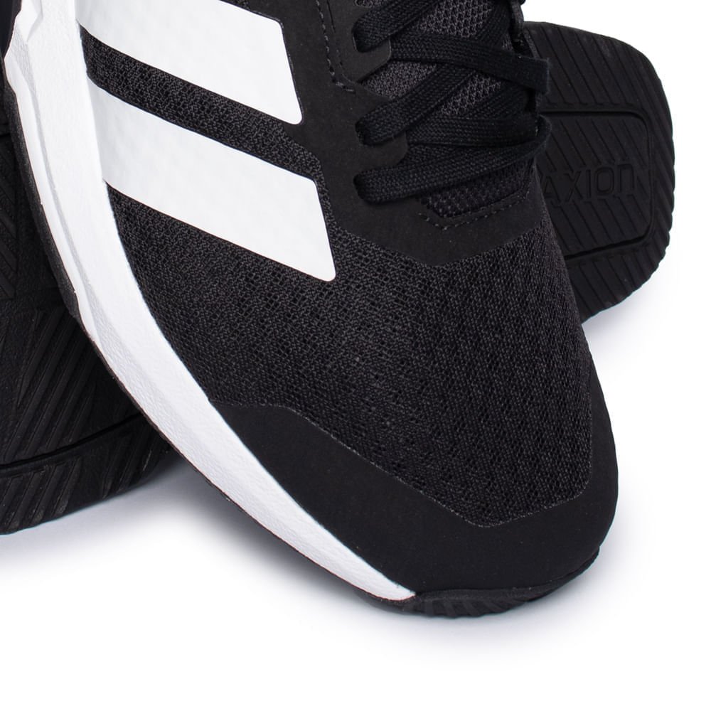 Tênis Masculino Adidas Dropset Control Academia Preto/Branco Preto/Branco 5