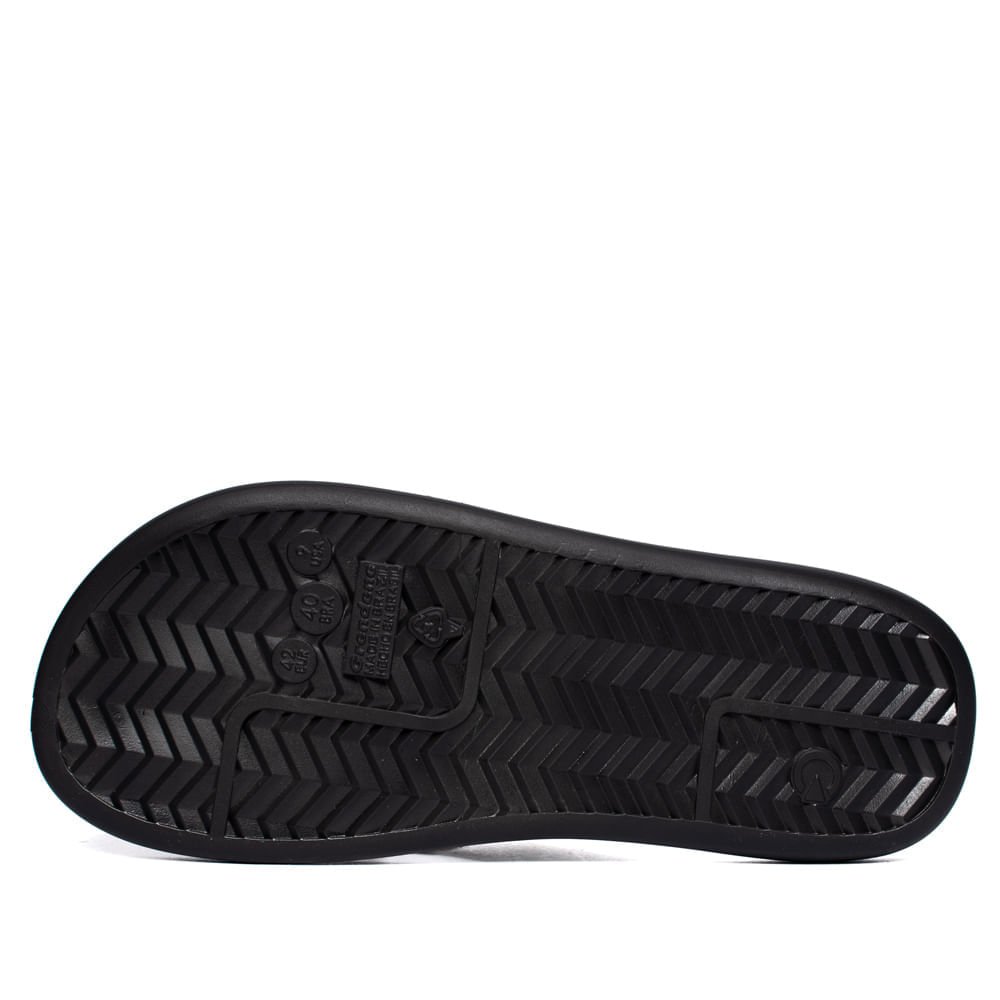 Chinelo Masculino Cartago Veneto Iv Ultra Comfy Preto/Cinza Preto/Cinza 3