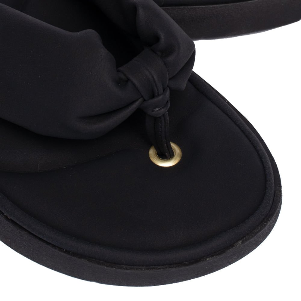 Chinelo Feminino Modare De Dedo Ultrasoft Preto Preto 3