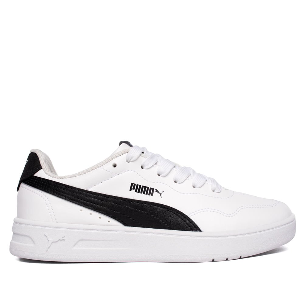 Tênis Feminino Puma Court Lally Bdp Casual Branco/Preto