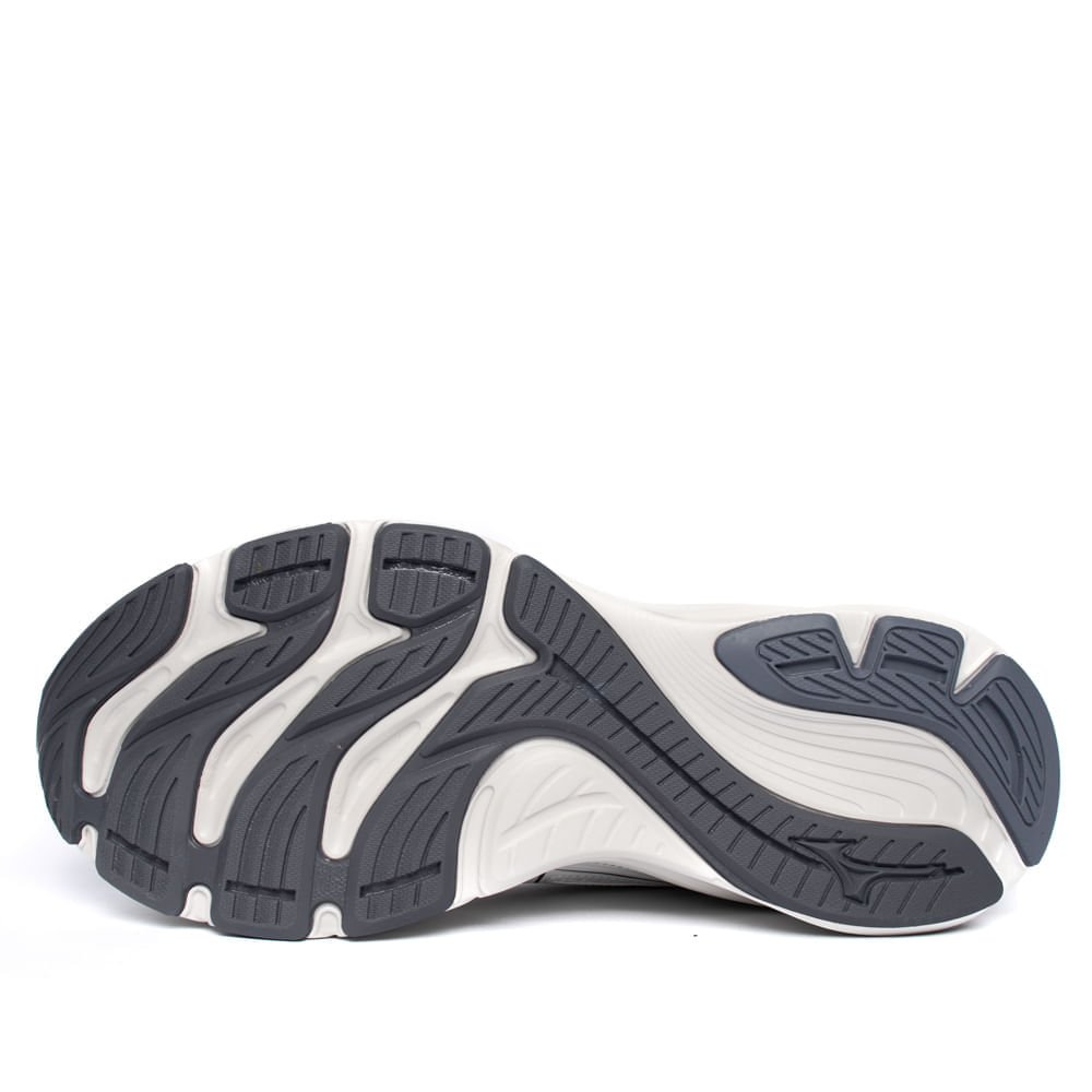 Tênis Masculino Mizuno Hawk 6 Corrida Softierfoam Cinza Cinza