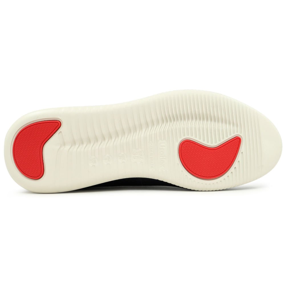 Tênis Slip On Preto Elastano Laser Preto 6