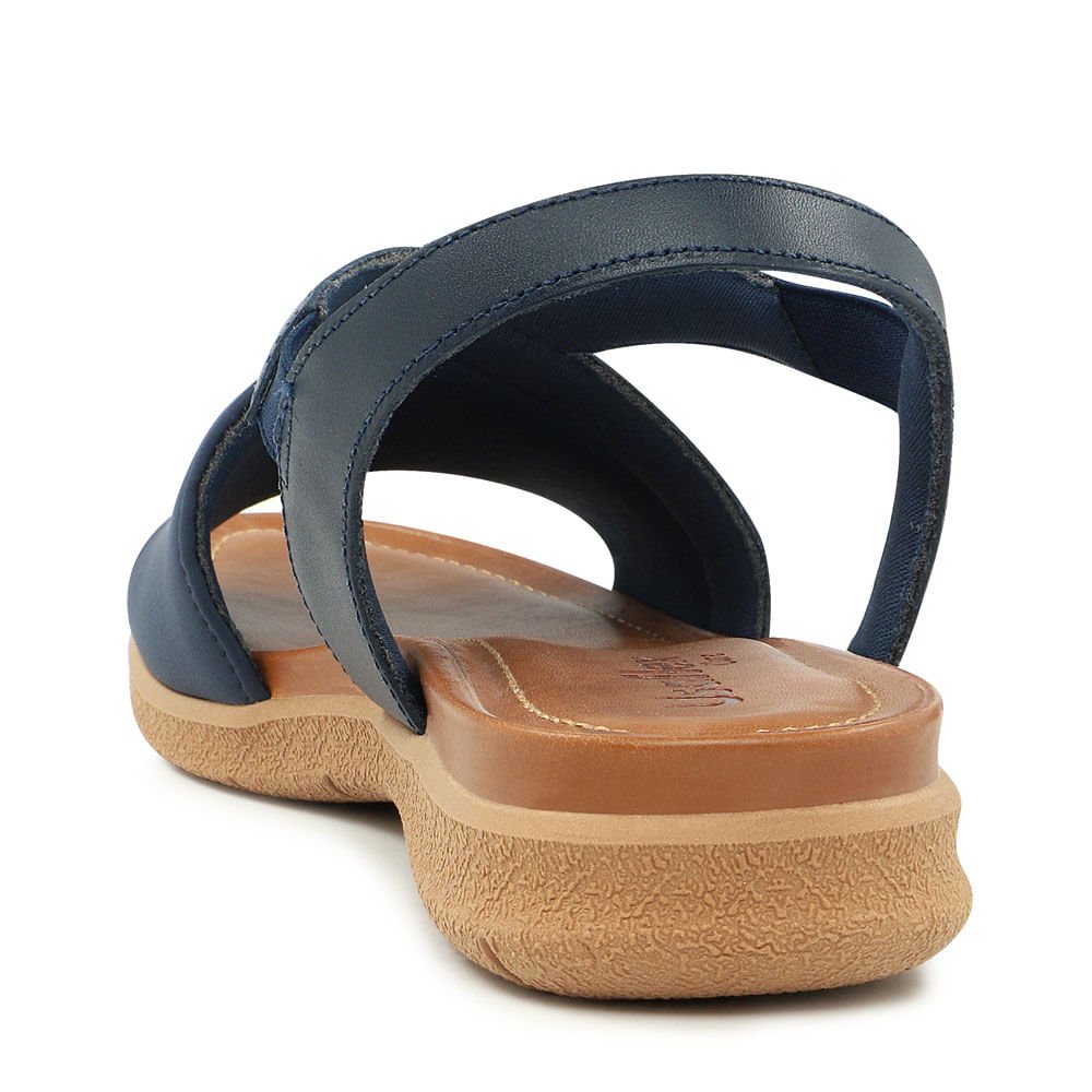 Sandália tecido azul Azul 7