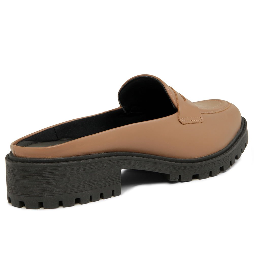 Mule Camel Tratorada Couro Marrom 3