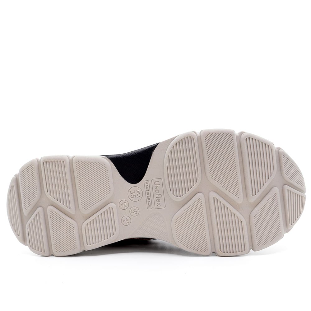 Tênis Bordado Lilás Couro Detalhe Elastano Roxo 5