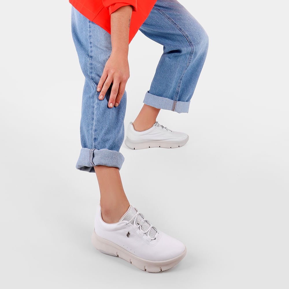 Tênis Usaflex Impulse Feminino Branco 5