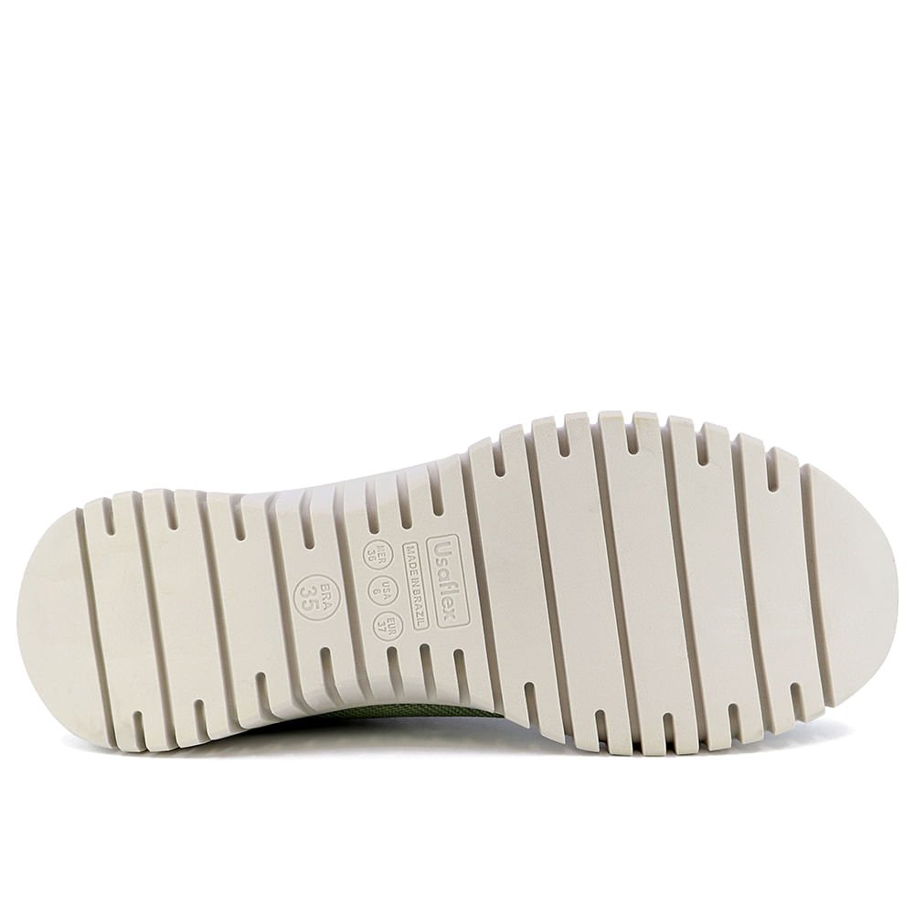 Tênis Slip On Verde Tricot Monograma Verde 5