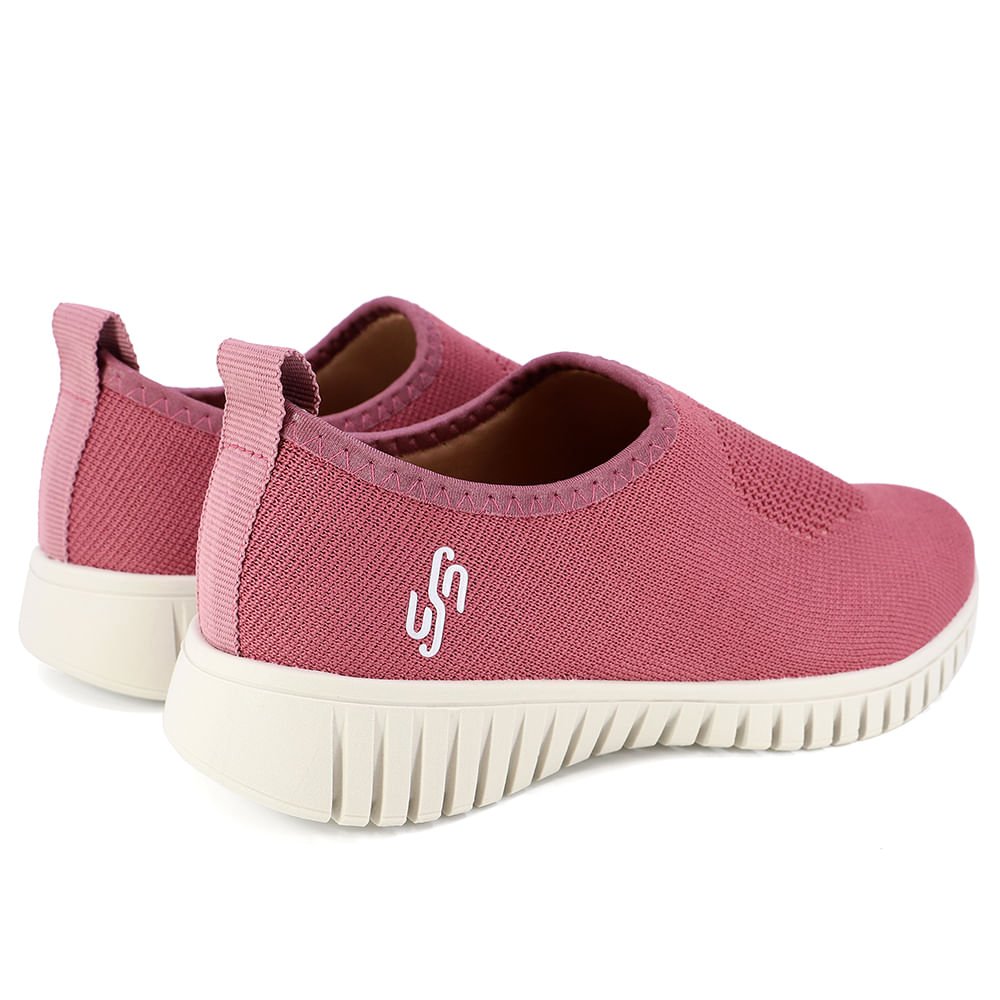 Tênis Slip On Lilás Tricot Monograma Roxo 3
