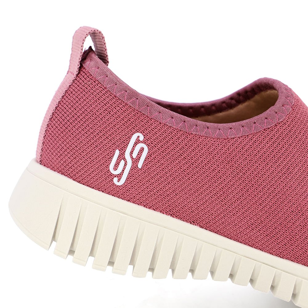 Tênis Slip On Lilás Tricot Monograma Roxo 4