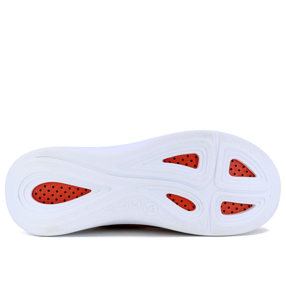 Tênis Casual Marrom Couro Detalhe Dourado Multicores 5