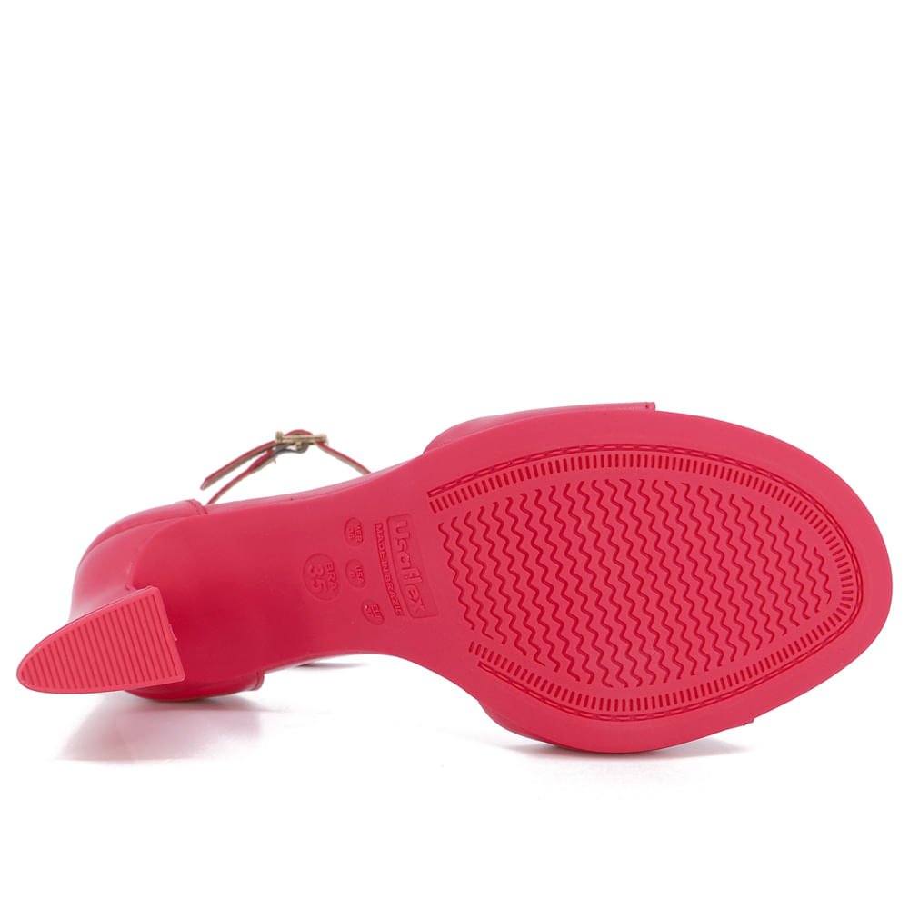 Sandália Usaflex 7010702449448 Feminino Rosa 5