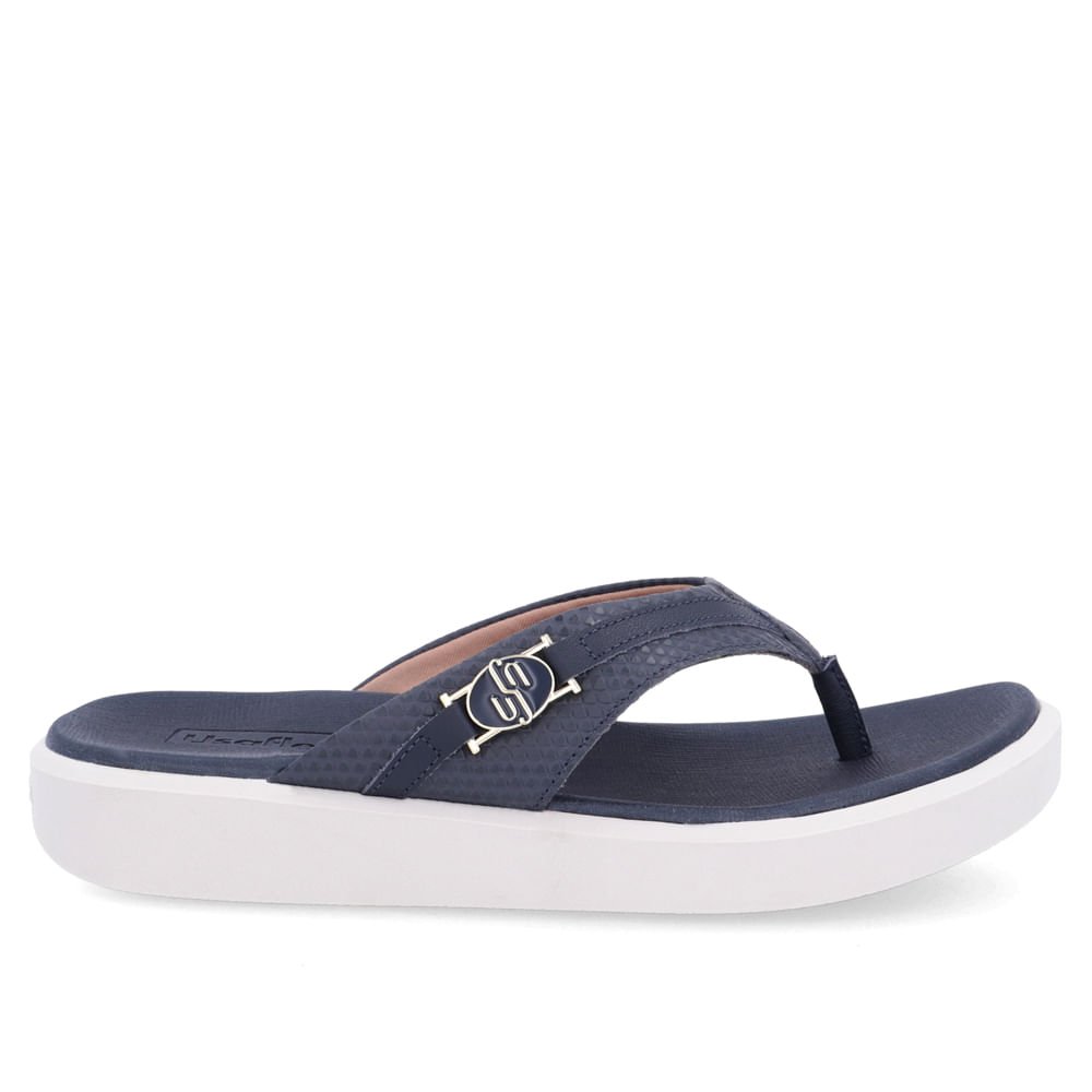 Chinelo Usaflex Salto Plataforma Feminino