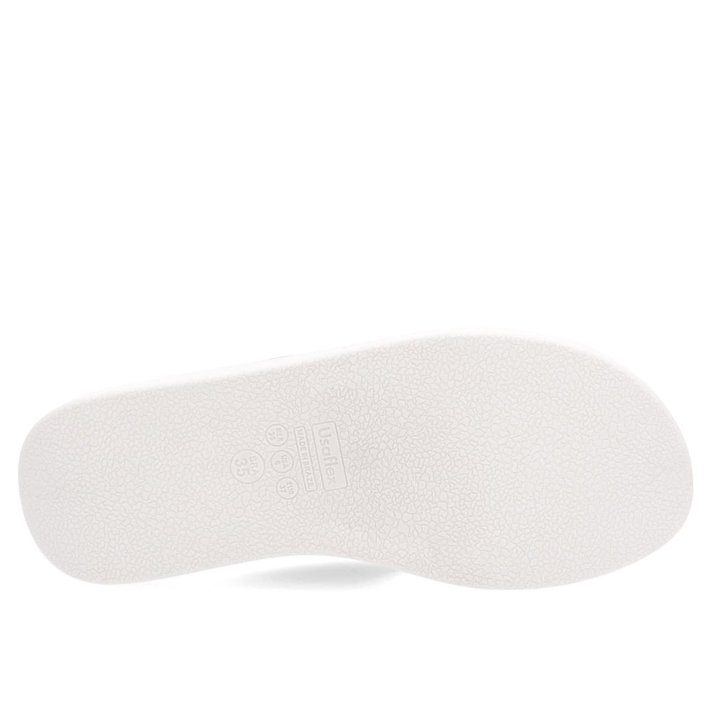 Chinelo Usaflex Salto Plataforma Feminino Azul 5