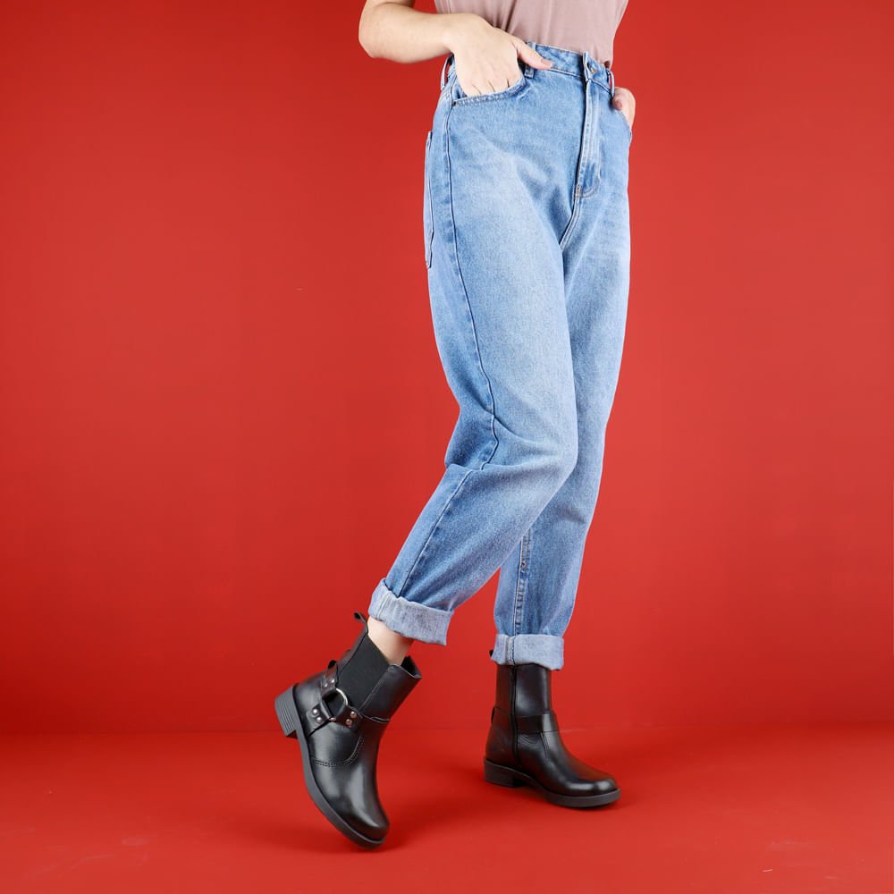 Bota Usaflex 7010703895352 Feminino Preto 4