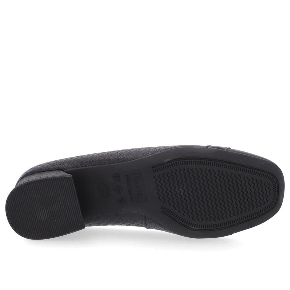 Scarpin Usaflex Detalhe Fivela 1158 Preto 5