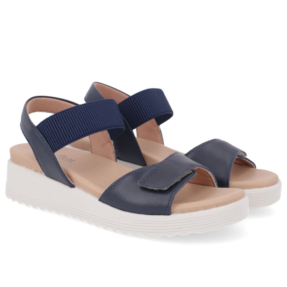 Sandália Usaflex 7010704004052 Feminino Azul 2