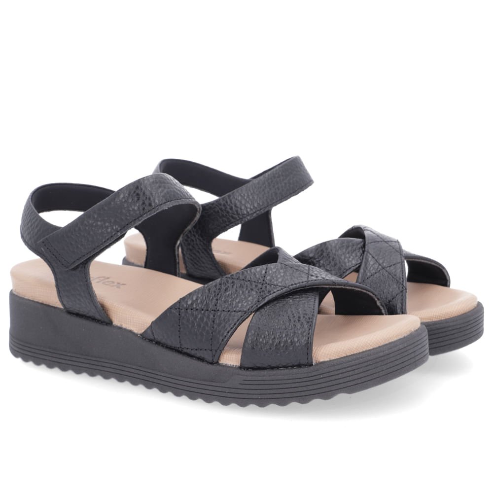 Sandália Usaflex 7010704004055 Feminino Preto 2