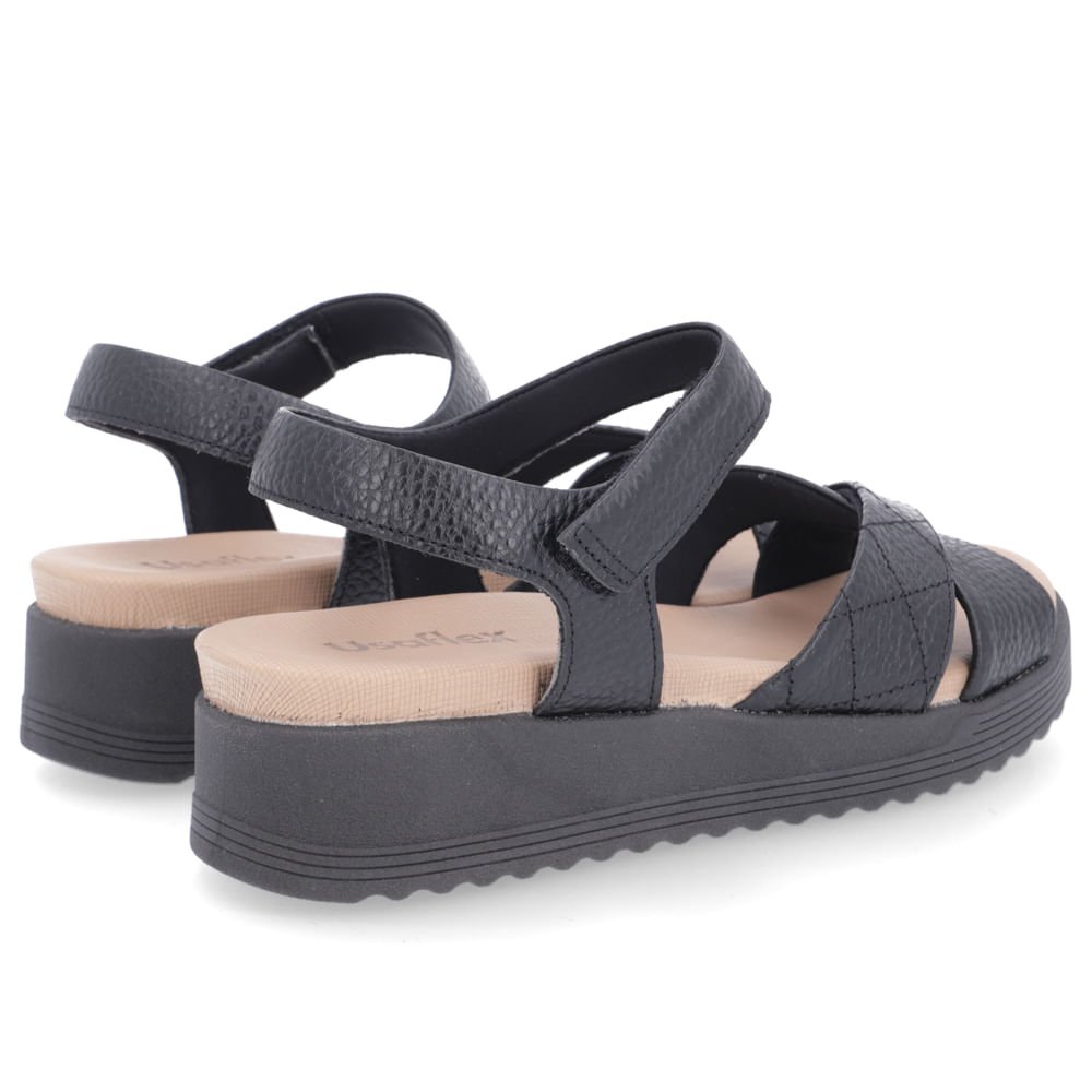 Sandália Usaflex 7010704004055 Feminino Preto 3