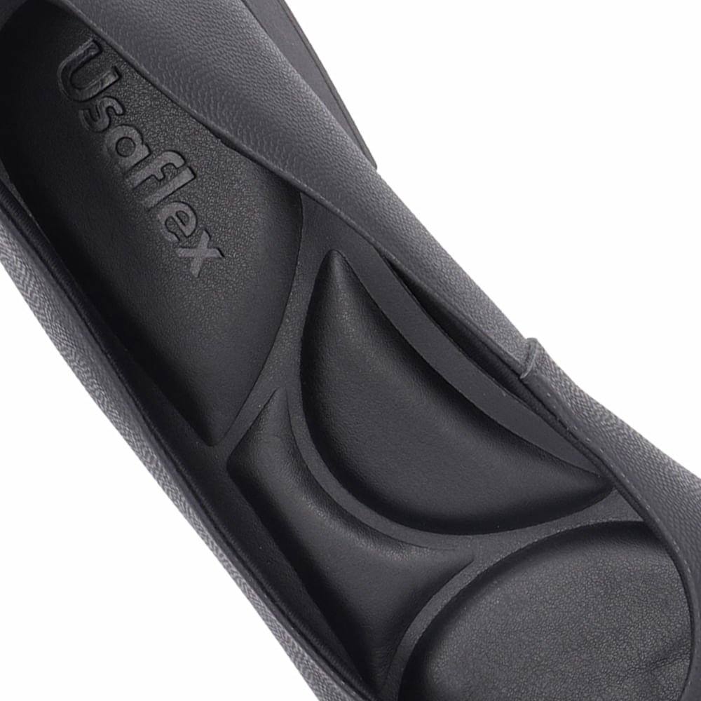 Scarpin Usaflex Enfeite 1158 Preto 4
