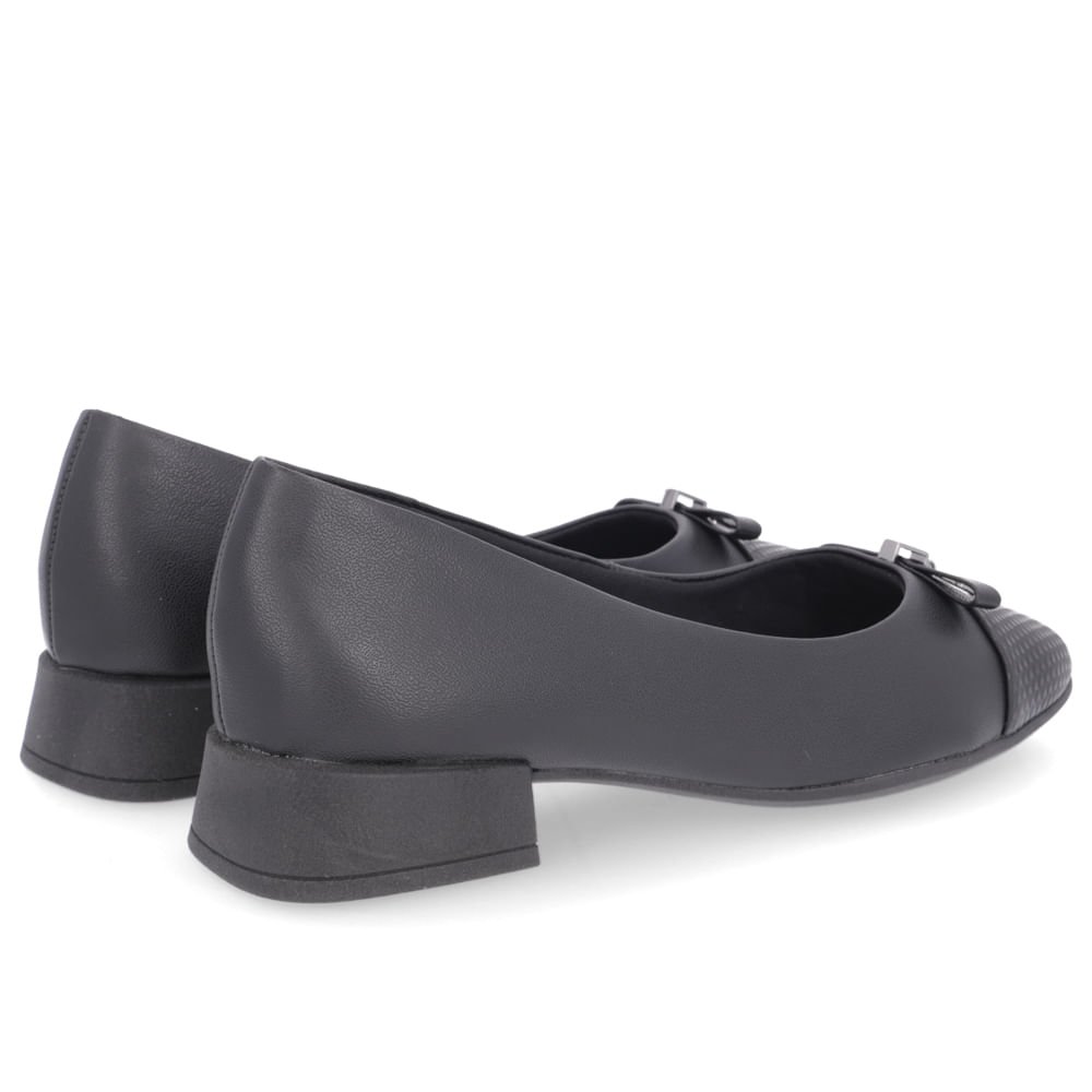 Scarpin Usaflex Mini Tressê 1158 Preto 3