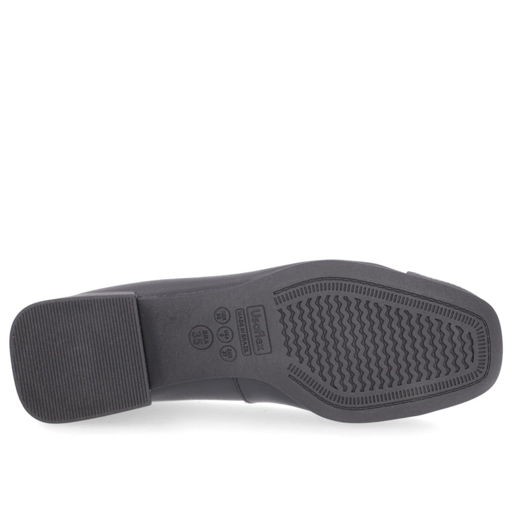 Scarpin Usaflex Mini Tressê 1158 Preto 5