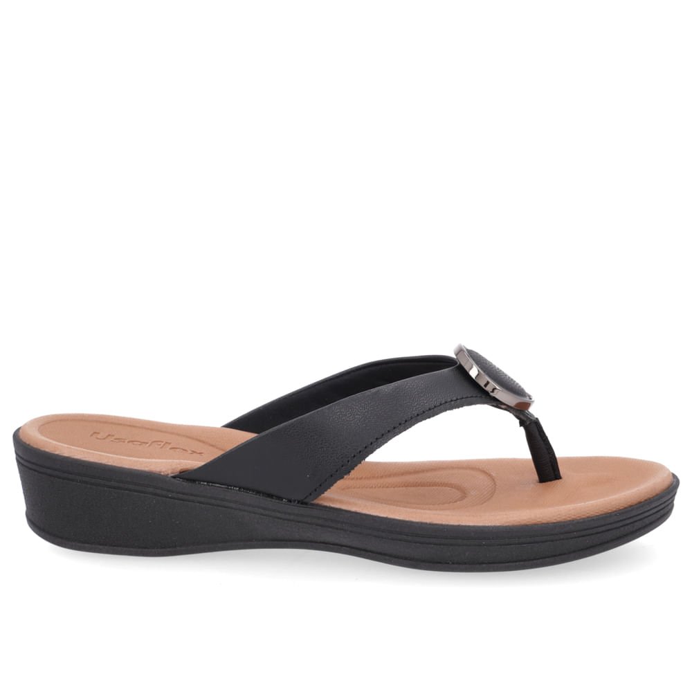Chinelo Usaflex Salto Plataforma Feminino