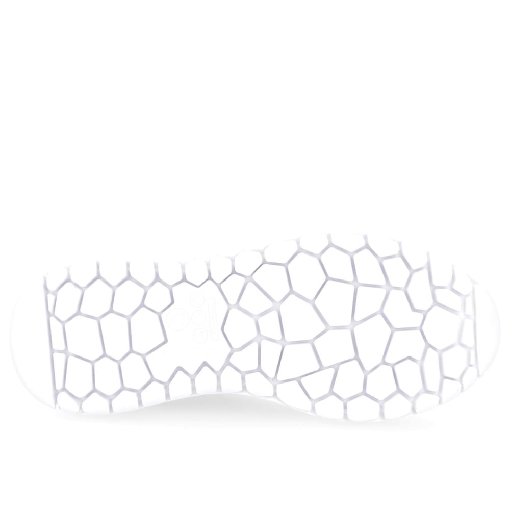 Tênis Slip On Rosa Couro Sola Branca Zíper Rosa 5