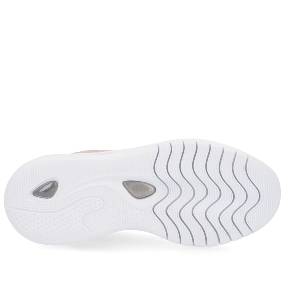 Tênis Metalizado Dourado Couro Cadarço Dourado 5